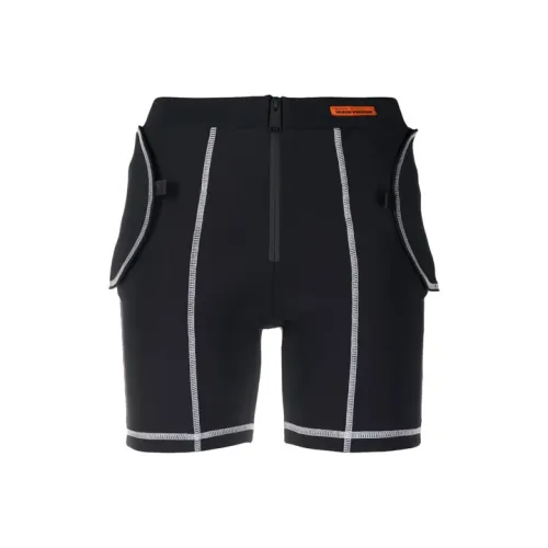 HERON PRESTON Черные Женские Повседневные Шорты