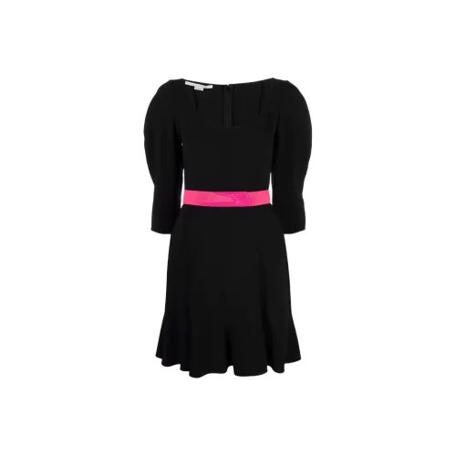 STELLA MCCARTNEY Black Женские Длинные Платья с Рукавами