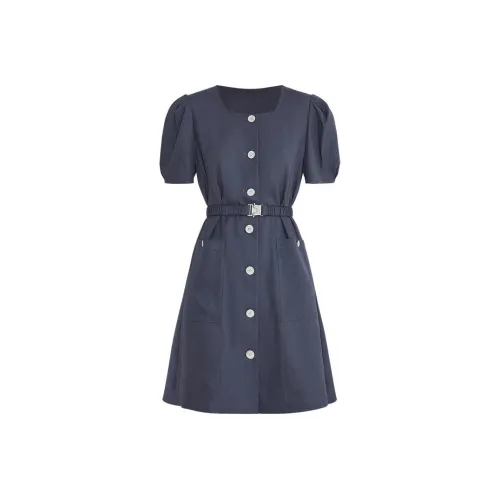 THE SEA LIFE Юбка-платье Линия Клеверно-серый