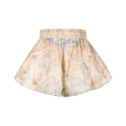 Zimmermann Многоцветные Женские Повседневные Шорты