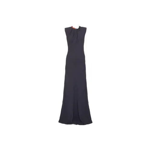 STELLA MCCARTNEY Черное женское платье без рукавов