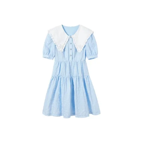 ITIB X namas miyo Co Бренд Женские Короткие Платья с Рукавами