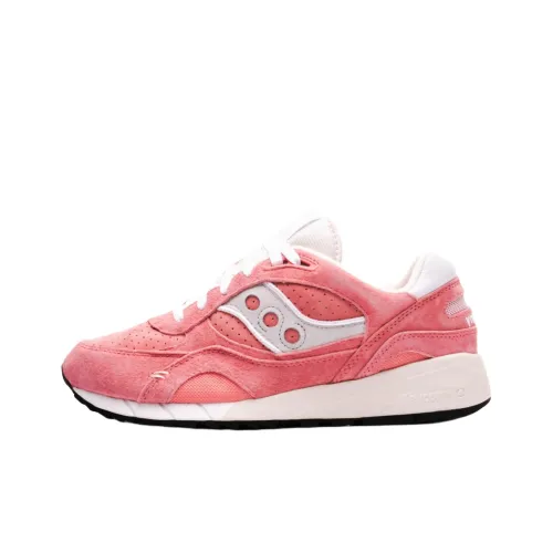 Saucony Shadow 6000 Slip Устойчивый к истиранию Низкий Топ Casual Унисекс Розовый