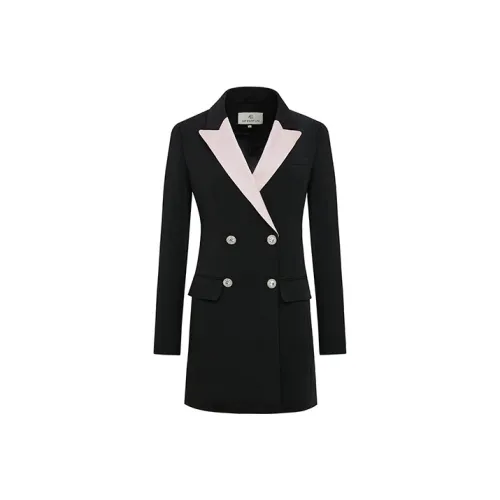 Amyenjoylife A-линия Юбка Короткое Платье Черное