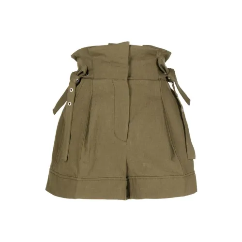 3,1 PHILLIP LIM Армейский зеленый Женские Повседневные шорты