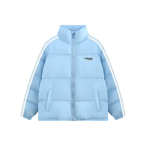 ZXZA Хлопковый пуховик женский синий