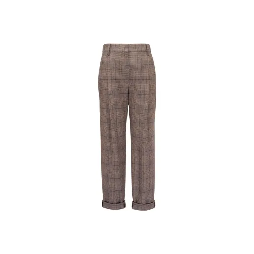 Brunello Cucinelli Умбра Женские брюки костюма