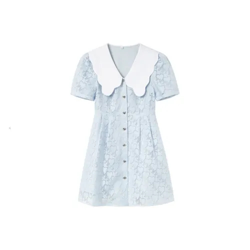 ITIB x NAMAS MIYO M Платье Женское Синее