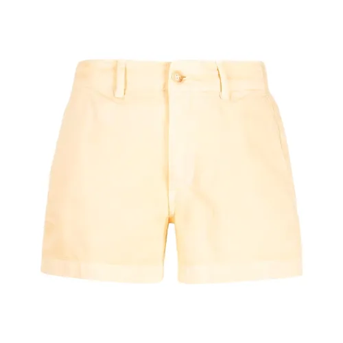 Polo Ralph Lauren SS23 Повседневные шорты Женские Желтые