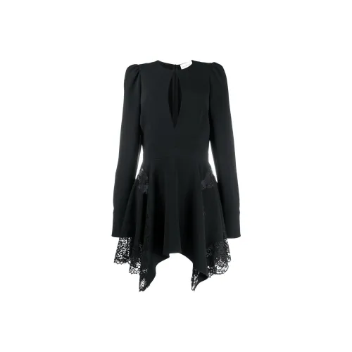 STELLA MCCARTNEY Black Женские Длинные Платья с Рукавами