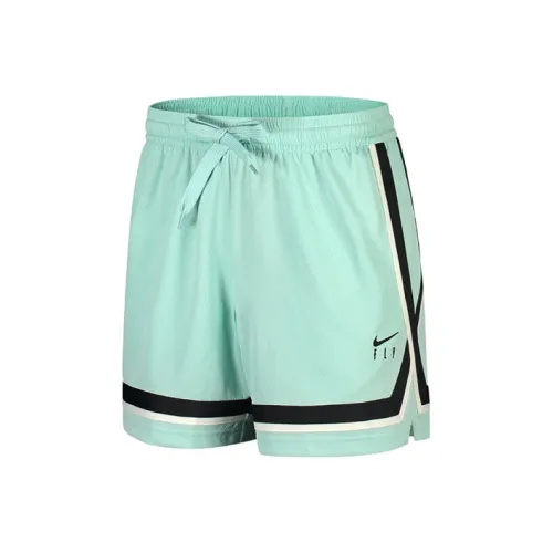 NIKE Зеленые Женские Повседневные Шорты