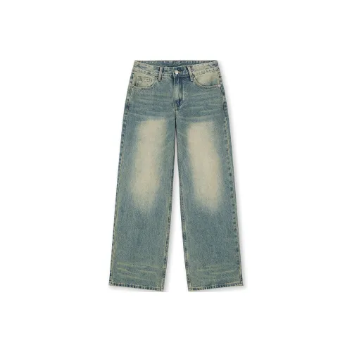 BONELESS Cut Jeans Women's Vintage Blue