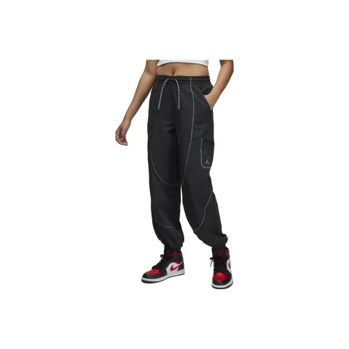Jordan Sport Черные Женские Вязаные Тренировочные Штаны