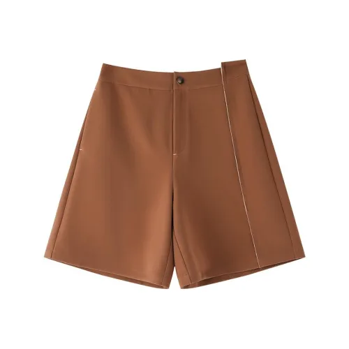 THE SEA LIFE Кофе Женские Повседневные шорты