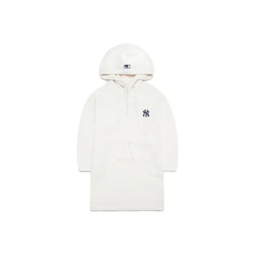 Mlb Base Logo Fleece One Piece Платье Белый