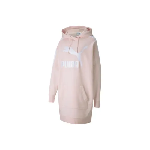 PUMA Длинное платье с длинными рукавами женское