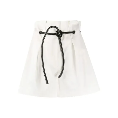 3,1 PHILLIP LIM Белые Женские Повседневные шорты