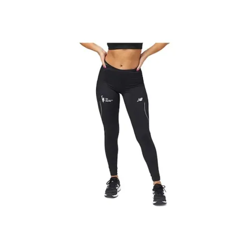New Balance Женские Черные Леггинсы