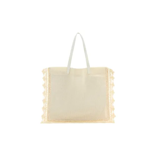 JW Anderson Nylon Raffia Bag Regular Women's Ecru