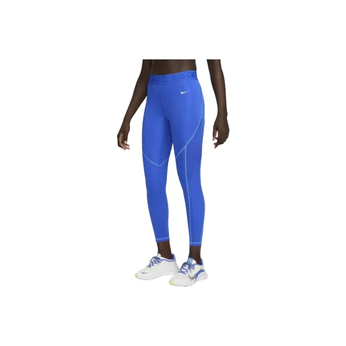 NIKE Синие Женские Леггинсы