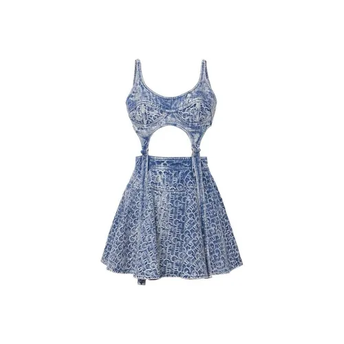 Laurence & Chico Светло-синий Женские Слиплатья