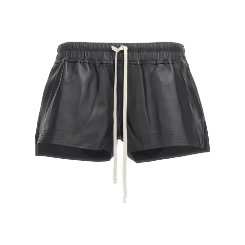 RICK OWENS Черные Женские Повседневные Шорты