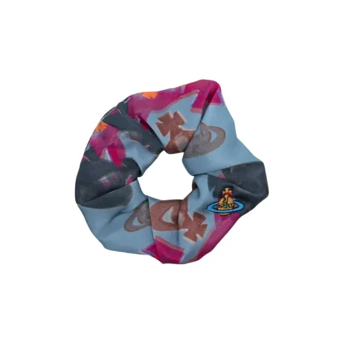 Vivienne Westwood Шелковая резинка для волос Унисекс Синяя