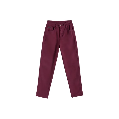 SITOL Агатовый красный Женские Джинсы