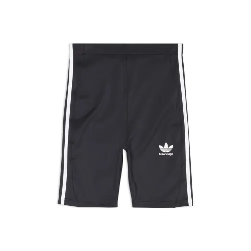 Balenciaga x Adidas Черные Женские Повседневные Шорты