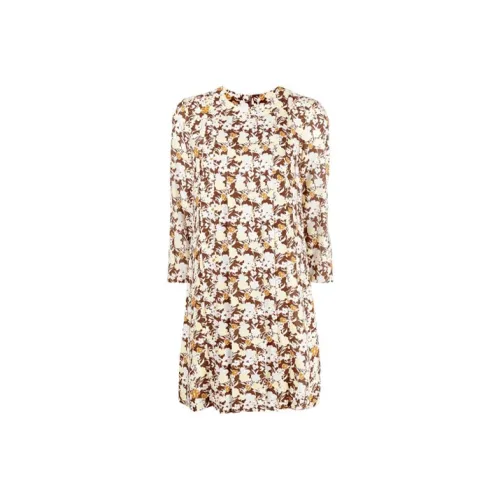 TORY BURCH SS21 Платье Женское Умбра