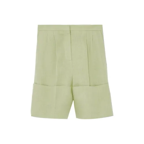Burberry Повседневные шорты Женские Туманный зеленый