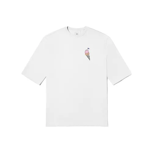 VANS Белое Женское Короткое Платье с Рукавами