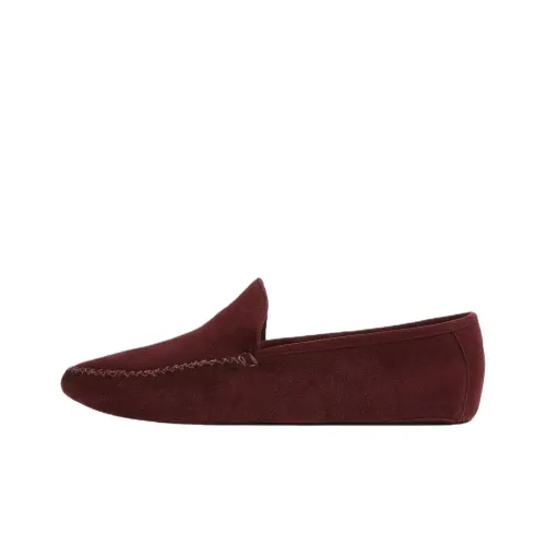 Loro Piana Мужские повседневные туфли Low Top Бордовый Мужской
