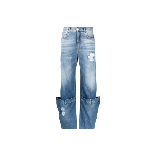 JW Anderson Синие Женские Джинсы