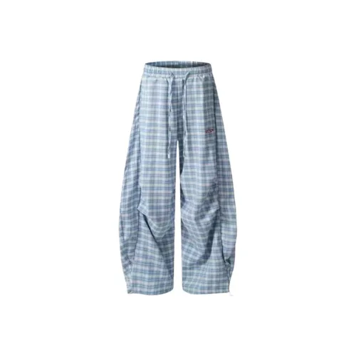 TIBINB Повседневные брюки Женские Синие