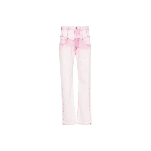 ISABEL MARANT Светло-розовые Женские Джинсы