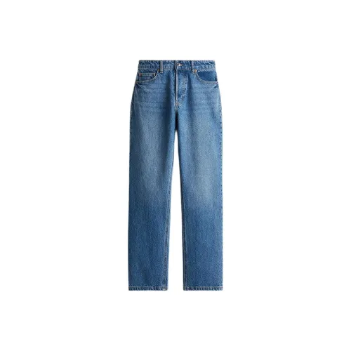 H&M Джинсовый синий Женские джинсы