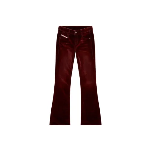 DIESEL D Ebbey SS25 Повседневные брюки Женские Коричневый