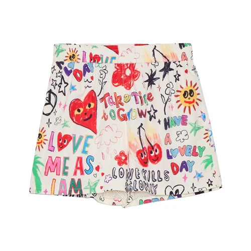 Ed Hardy Многоцветные шорты E1PBW372 для женщин, повседневные