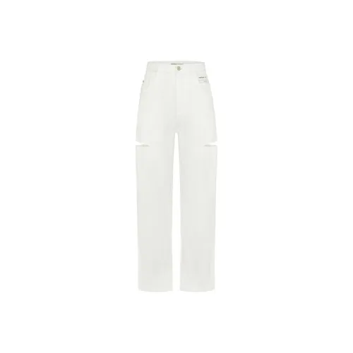 KIMHEKIM Белые Женские Джинсы