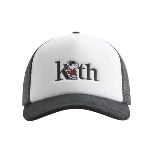 KITH Полиуретан Замша Кепки Унисекс Белый