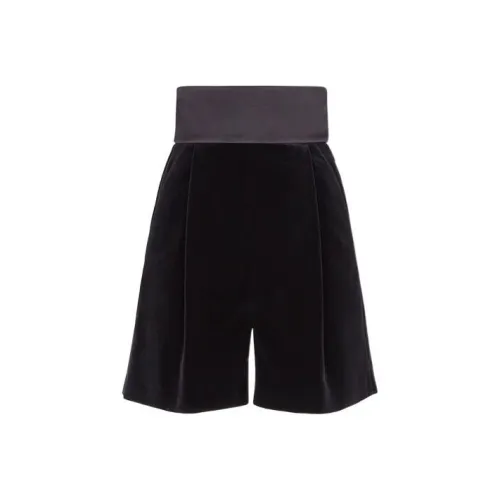 FENDI Черные Женские Повседневные Шорты