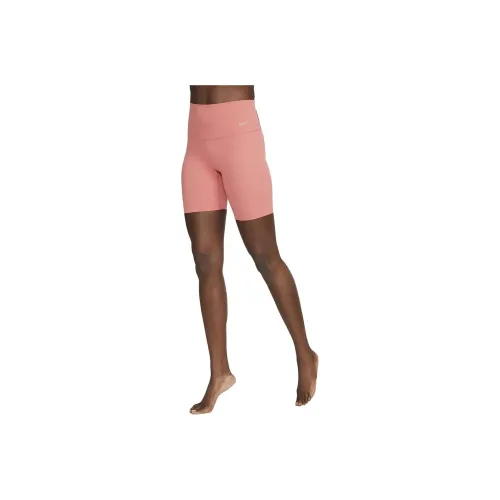 NIKE Персик Женские Повседневные шорты