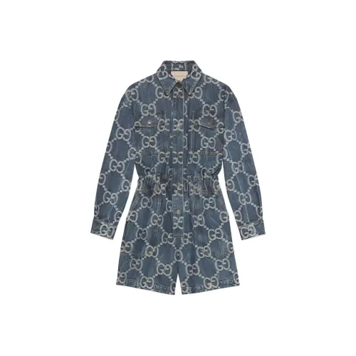 GUCCI Синие Женские Комбинезоны