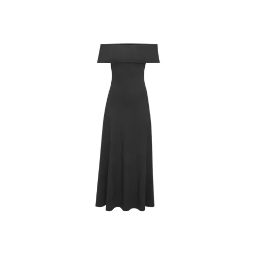 ARITZIA BABATON Statuette Платье Короткий рукав Платье Женское Черное