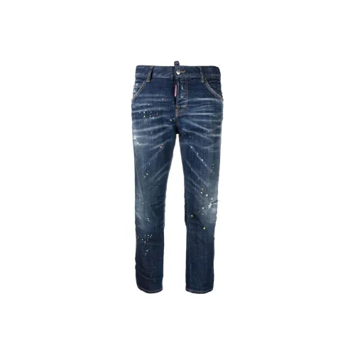 DSQUARED 2 Джинсовый синий Женские джинсы