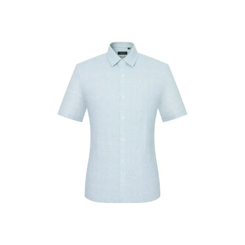 SAINT ANGELO Бирюзовая Унисекс Рубашка