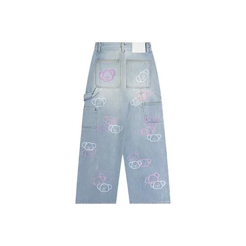 CALLED BACK Синие Женские Джинсы