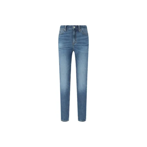 Calvin Klein Синие Женские Джинсы