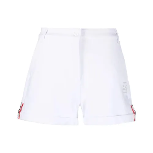 EMPORIO ARMANI EA7 SS23 Повседневные шорты Женские Белые